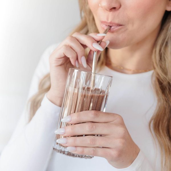 Woman drinking Smoothie