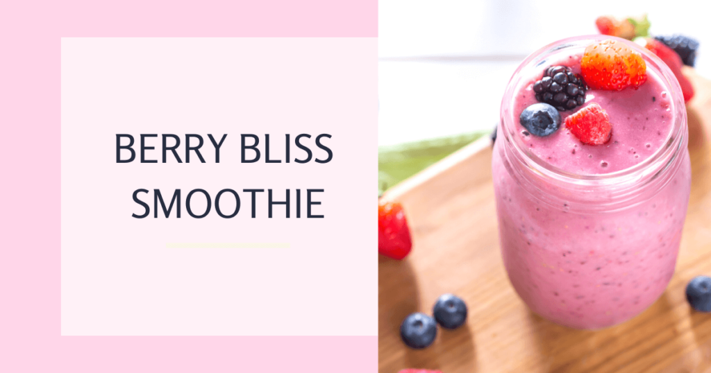 Berry Bliss Smoothie - Perfect Pelvic Floor