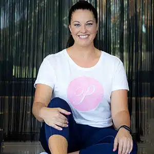 Physio Melanie Platt posing for Pelvic Floor Perfection program